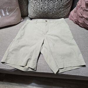Tommy Bahama Men's Khaki Flat Front Shorts